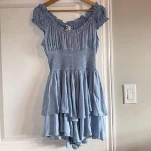 Baby Blue Romper Playsuit🩵